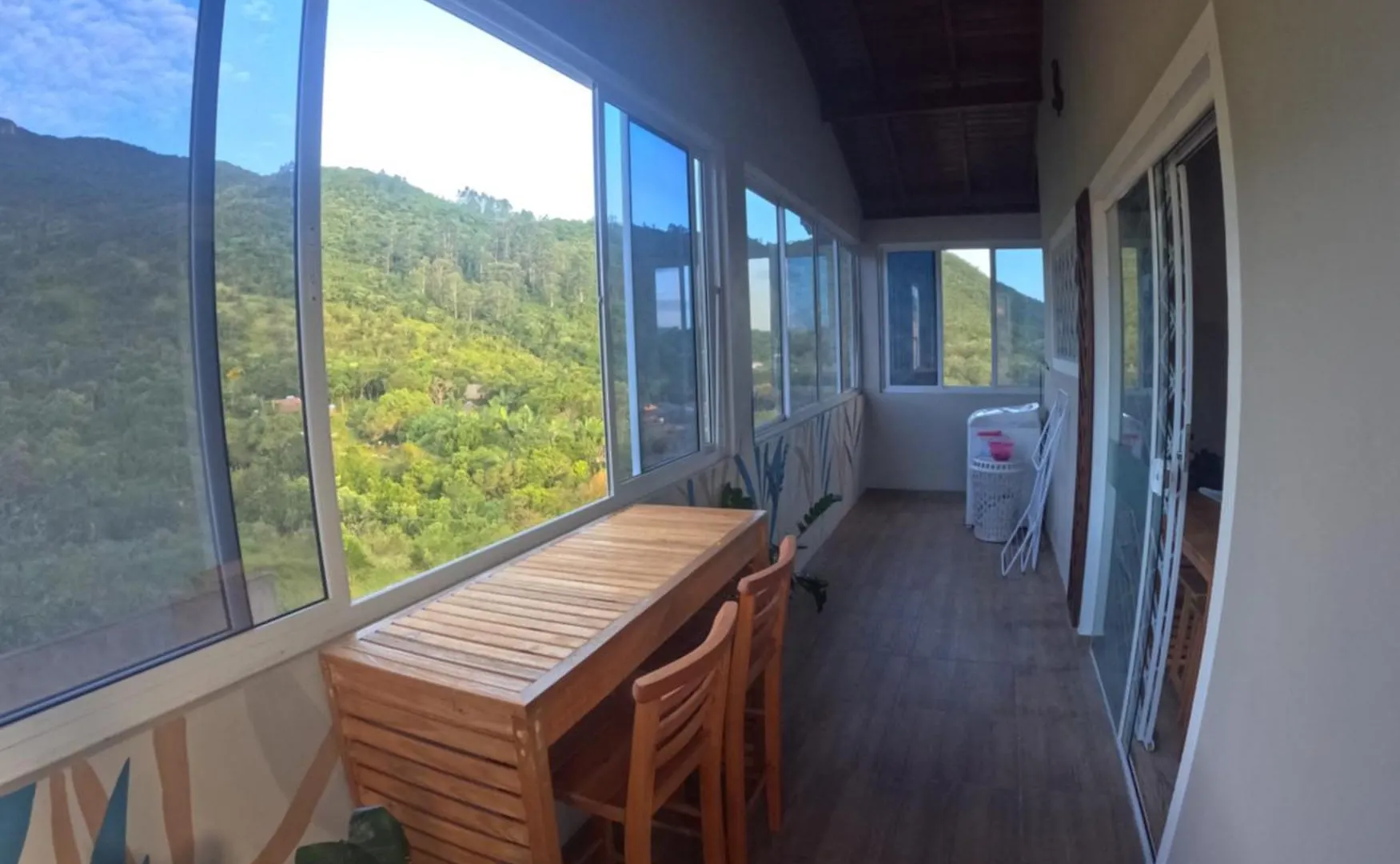 Homestay szállás Quarto Simples E Aconchegante Governador Celso Ramos Brazília
